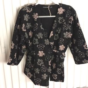 Gudrun Sjoden cape wrap sz M